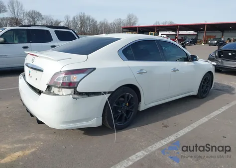 2014 Nissan Maxima 3.5 Sv z USA, uszkodzony, nr VIN 1N4AA5AP0EC910673